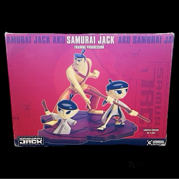 Cartoon Network Samurai Jack Training Progression Statue Maquette Fig 399/2500 - Picture 2 of 13